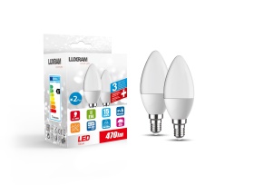 Duo-pack LED Lamps Luxram GLS